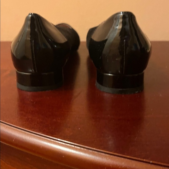 BeautiFeel Black Patent Leather/Suede Flats - Picture 5 of 10